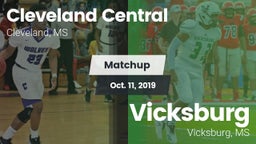 Matchup: Cleveland Central vs. Vicksburg  2019