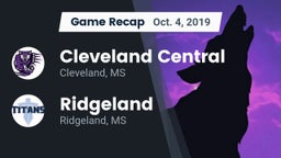 Recap: Cleveland Central  vs. Ridgeland  2019