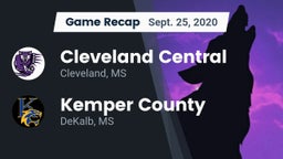 Recap: Cleveland Central  vs. Kemper County  2020