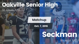 Matchup: Oakville Senior High vs. Seckman  2016