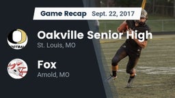 Recap: Oakville Senior High vs. Fox  2017