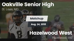 Matchup: Oakville Senior High vs. Hazelwood West  2018