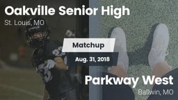 Matchup: Oakville Senior High vs. Parkway West  2018