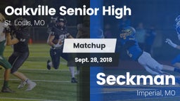 Matchup: Oakville Senior High vs. Seckman  2018