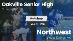 Matchup: Oakville Senior High vs. Northwest  2018