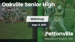 Matchup: Oakville Senior High vs. Pattonville  2019