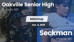 Matchup: Oakville Senior High vs. Seckman  2019