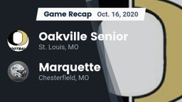 Recap: Oakville Senior  vs. Marquette  2020