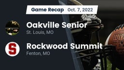 Recap: Oakville Senior  vs. Rockwood Summit  2022