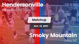 Matchup: Hendersonville High vs. Smoky Mountain  2017