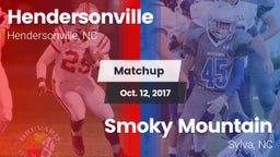 Matchup: Hendersonville High vs. Smoky Mountain  2017