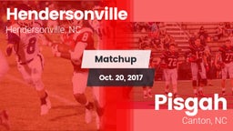 Matchup: Hendersonville High vs. Pisgah  2017