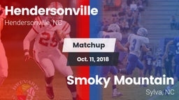 Matchup: Hendersonville High vs. Smoky Mountain  2018