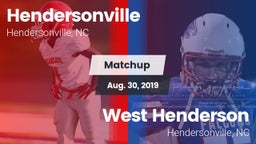 Matchup: Hendersonville High vs. West Henderson  2019