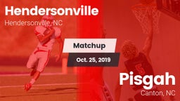 Matchup: Hendersonville High vs. Pisgah  2019