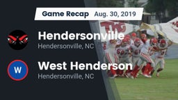 Recap: Hendersonville  vs. West Henderson  2019
