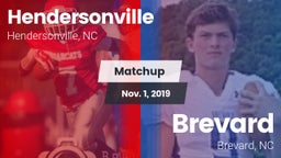 Matchup: Hendersonville High vs. Brevard  2019