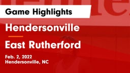 Hendersonville  vs East Rutherford Game Highlights - Feb. 2, 2022