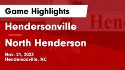 Hendersonville  vs North Henderson  Game Highlights - Nov. 21, 2023