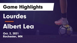 Lourdes  vs Albert Lea  Game Highlights - Oct. 2, 2021