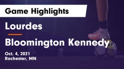 Lourdes  vs Bloomington Kennedy  Game Highlights - Oct. 4, 2021