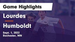 Lourdes  vs Humboldt Game Highlights - Sept. 1, 2022