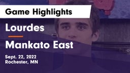 Lourdes  vs Mankato East  Game Highlights - Sept. 22, 2022