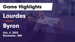 Lourdes  vs Byron Game Highlights - Oct. 4, 2022