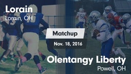 Matchup: Lorain  vs. Olentangy Liberty  2016