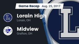 Recap: Lorain High vs. Midview  2017