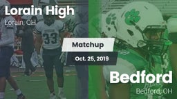 Matchup: Lorain High vs. Bedford  2019