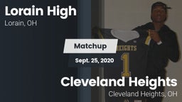Matchup: Lorain High vs. Cleveland Heights  2020