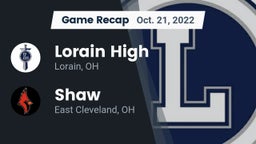 Recap: Lorain High vs. Shaw  2022