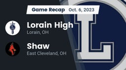 Recap: Lorain High vs. Shaw  2023