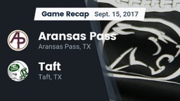 Recap: Aransas Pass  vs. Taft  2017