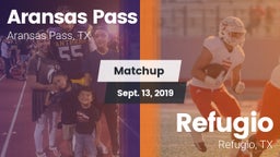 Matchup: Aransas Pass High vs. Refugio  2019