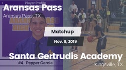 Matchup: Aransas Pass High vs. Santa Gertrudis Academy 2019
