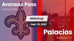 Matchup: Aransas Pass High vs. Palacios  2020