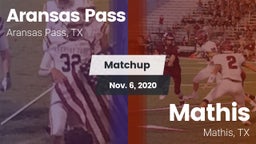 Matchup: Aransas Pass High vs. Mathis  2020