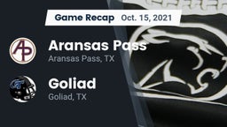 Recap: Aransas Pass  vs. Goliad  2021
