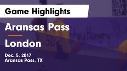 Aransas Pass  vs London  Game Highlights - Dec. 5, 2017