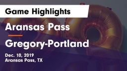 Aransas Pass  vs Gregory-Portland  Game Highlights - Dec. 10, 2019