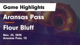Aransas Pass  vs Flour Bluff  Game Highlights - Nov. 23, 2020