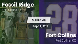 Matchup: Fossil Ridge High vs. Fort Collins  2019