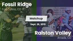 Matchup: Fossil Ridge High vs. Ralston Valley  2019