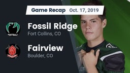 Recap: Fossil Ridge  vs. Fairview  2019