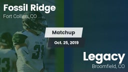 Matchup: Fossil Ridge High vs. Legacy   2019