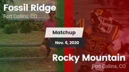Matchup: Fossil Ridge High vs. Rocky Mountain  2020