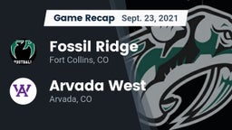 Recap: Fossil Ridge  vs. Arvada West  2021