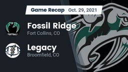Recap: Fossil Ridge  vs. Legacy   2021